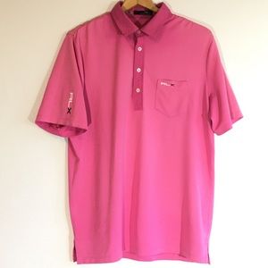 Ralph Lauren RLX Pink Polo Large